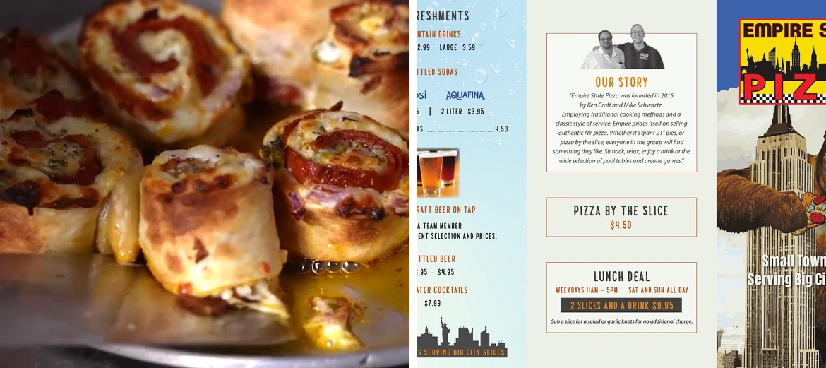Empire State Pizza West Greeley Menu